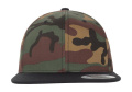 Klassinen Snapback 2-sävyinen naamiointi, Vihreä naamiointi/musta