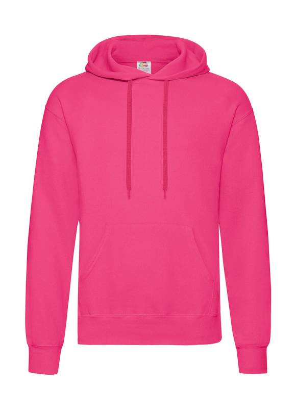 Klassinen hupullinen collegepaita, fuksia – Fruit of the Loom (1)