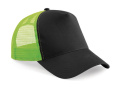 Snapback-kuorma-autopaita, musta/limenvihreä