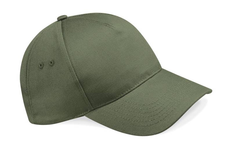 Ultimate 5 Panel -lippis, Oliivinvihreä – Beechfield (1)