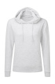 Hupullinen collegepaita naisille, Tuhkanharmaa