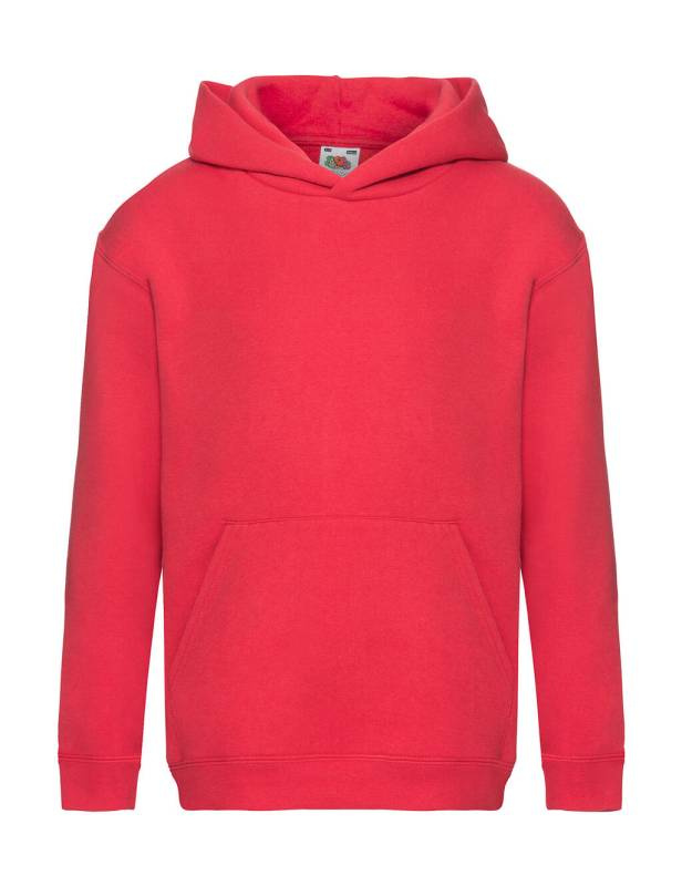 Lasten premium-huppari, punainen – Fruit of the Loom (1)