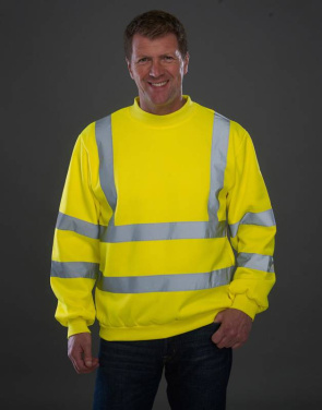 Fluo-collegepaita, neonkeltainen – Yoko (2)