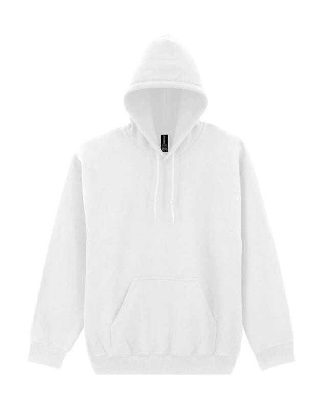 DryBlend aikuisten hupullinen collegepaita, valkoinen – Gildan (1)