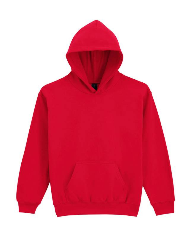 Softstyle Midweight Fleece -huppari nuorille, punainen – Gildan (1)