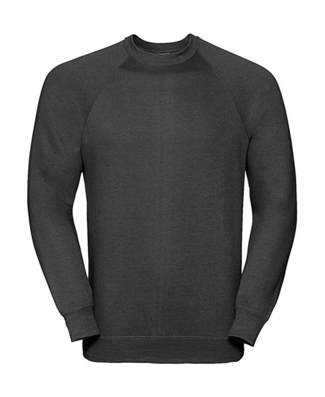 Klassinen Raglan-collegepaita, musta – Russell Athletic (1)