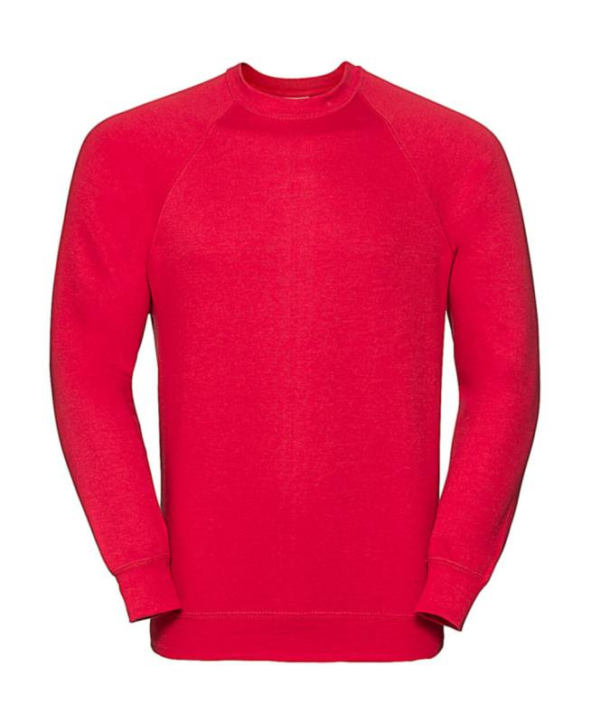 Klassinen Raglan-collegepaita, Klassinen punainen – Russell Athletic (1)