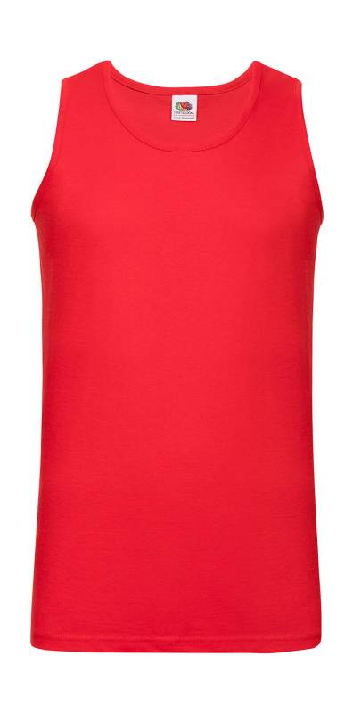 Valueweight-urheiluliivi, punainen – Fruit of the Loom (1)