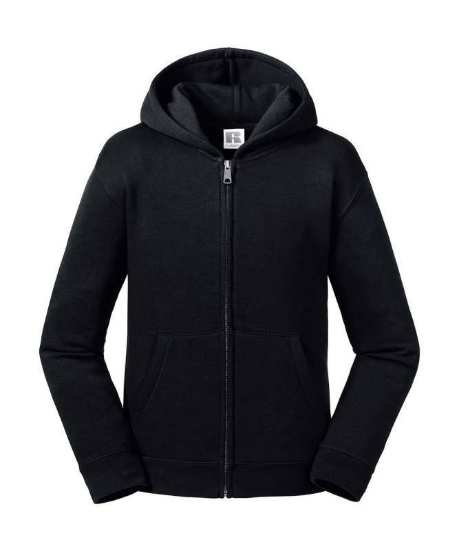 Lasten Authentic vetoketjullinen huppupaita, musta – Russell Athletic (1)