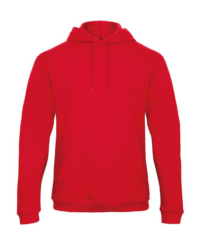 ID.203 50/50 Hupullinen Collegepaita Unisex, punainen – B&C (1)