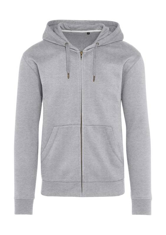 Signature-huppari ilman merkintöjä ja täyspitkä vetoketju unisex-tyyliin, vaalea Oxford-harmaa – SG Signature (1)