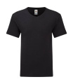 Ikoninen 150 V-aukkoinen T-paita, musta