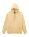 Softstyle Midweight Fleece -huppari aikuisille, Keltainen utu