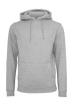 Painava huppari, meleerattu harmaa, Heather Grey
