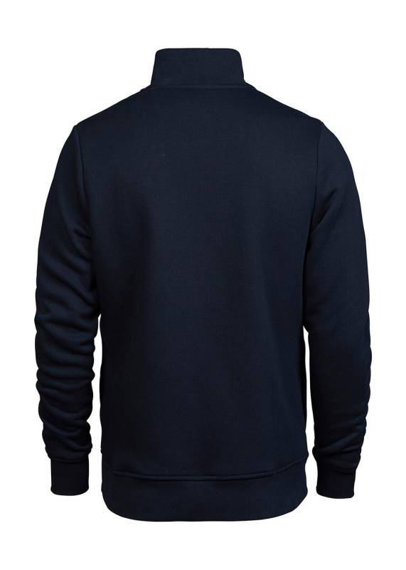 Puolivetoketjullinen collegepaita, tummansininen – Tee Jays (1)