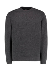 Normaali Fit Sweatshirt Superwash® 60º, Tummanharmaa meleerattu