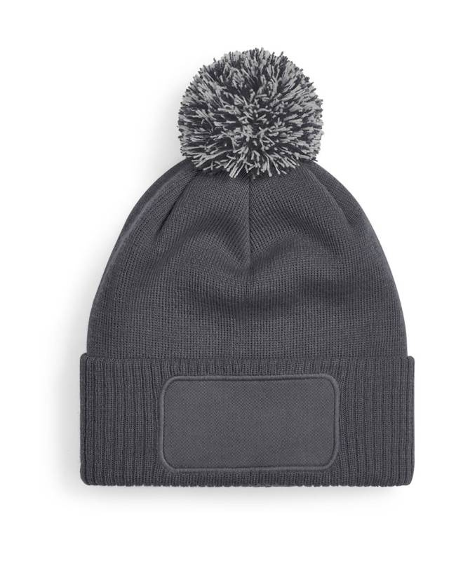 Snowstar®-merkkipipo, Grafiitinharmaa/vaaleanharmaa – Beechfield (1)