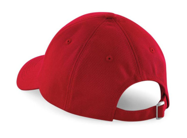 Aito baseball-lippis, Klassinen punainen – Beechfield (4)