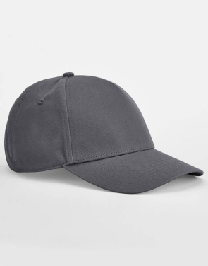 EarthAware® Luomupuuvillainen 5-paneelinen lippis, pullonvihreä – Beechfield (4)