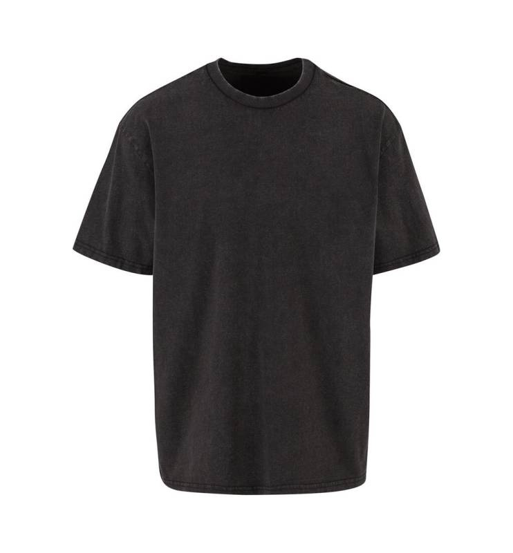 Vintage Heavy Loose -t-paita, musta – Build Your Brand (1)
