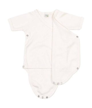 Vauvan kimono-body, valkoinen – Babybugz (3)