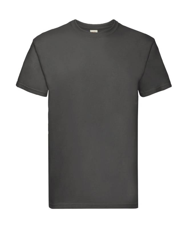 Super Premium -t-paita, Vaalea grafiitti – Fruit of the Loom (1)