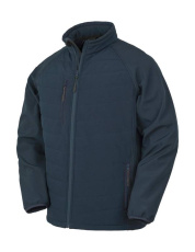 Kompassilla pehmustettu softshell-takki, tummansininen/tummansininen