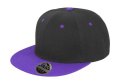 Bronx Original Flat Peak -kaksoisvärinen, musta/violetti