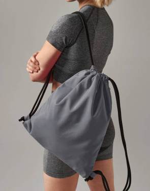Icon Gymsackin, vaaleanharmaa – Bagbase (2)
