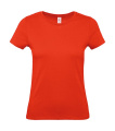 #E150 /naisten T-paita, Tulipunainen