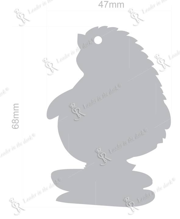 Pehmoheijastin – Hedgehog rullalaudalla | Softreflector – 1