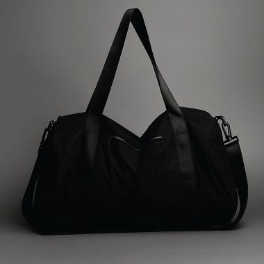 Heijastava putkikassi, musta – 50 x 25 x 25cm