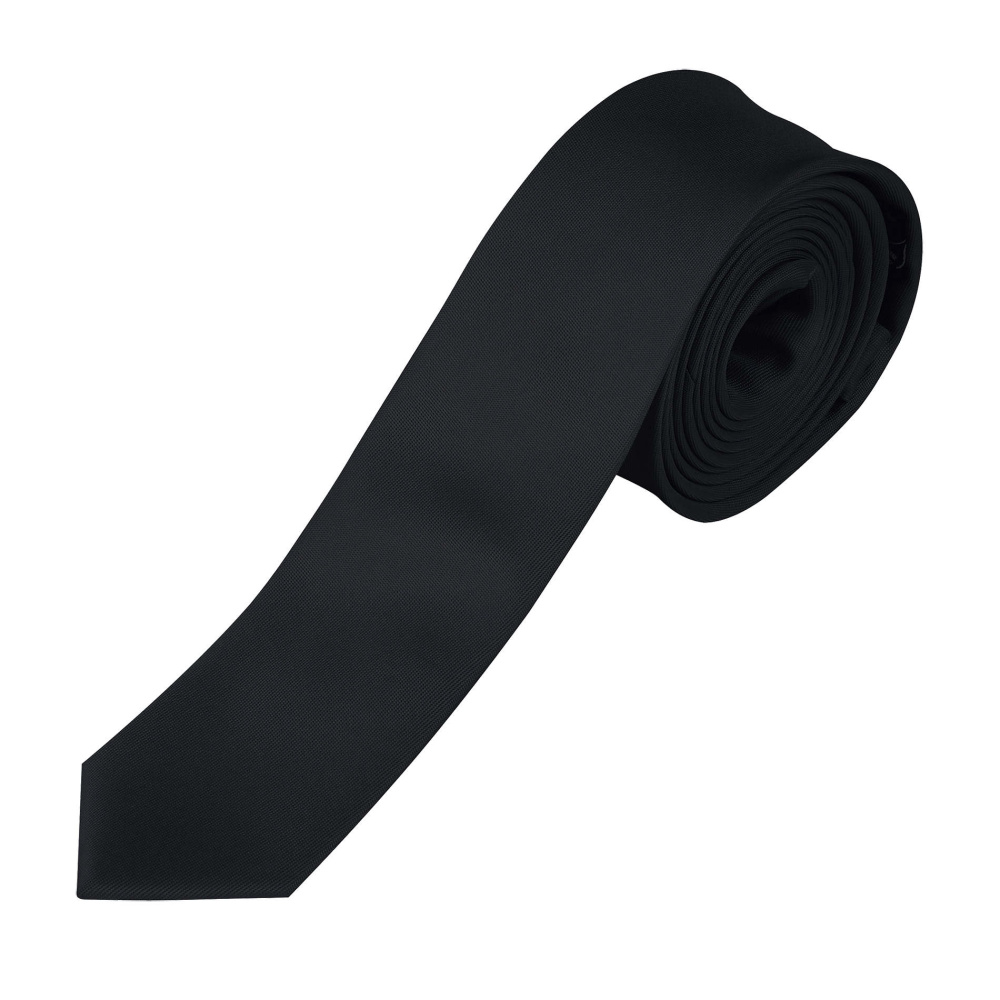 GATSBY SLIM TIE SATIN 270, Musta, M, tuotekuva