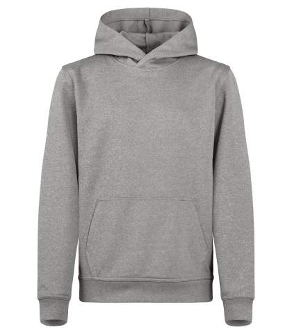 Basic Active – huppari (lapsille), Grey Melange - Clique (1)
