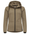 Pemberton Hood – täysvetoketjullinen pusero (naisille), Khaki