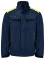 5437 COTTON – takki, Laivasto/keltainen