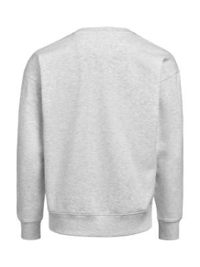 UM (OCS-RCS) Loose Fit – collegepaita, pyöreä pääntie (unisex), Ash Grey Melange - Untagged Movement (3)