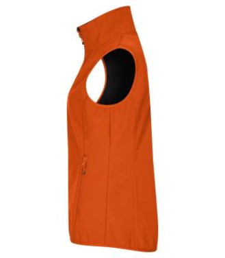Classic Softshell – liivi (naisille), Veriappelsiini - Clique (3)