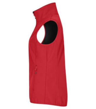 Classic Softshell – liivi (naisille), Punainen - Clique (3)