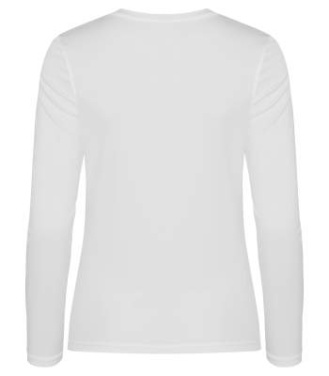 Basic Active-T L/S – T-paita (naisille), Valkoinen - Clique (2)