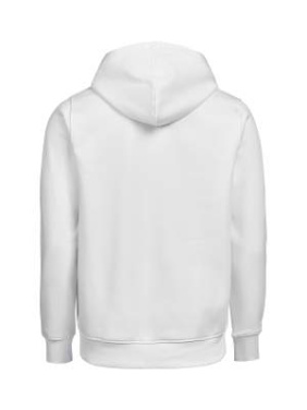 UM Hoodie (OCS-RCS) Regular Fit – täysvetoketjullinen pusero (unisex), Valkoinen – Untagged Movement (4)