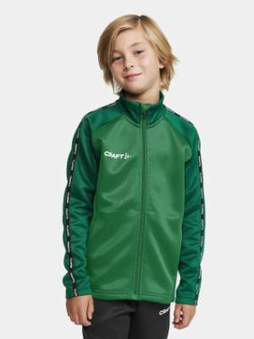 Squad 2.0 – täysvetoketjullinen pusero (lapsille), Team Green-Ivy - Craft (3)