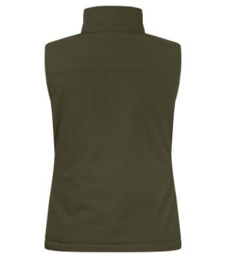 Padded Softshell – liivi (naisille), Sumuvihreä - Clique (2)