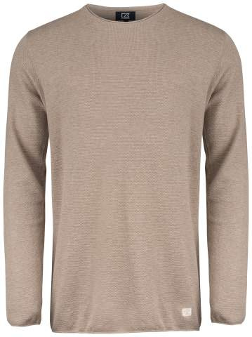 Carnation – neule (miehille), Taupe Melange - Cutter & Buck (1)