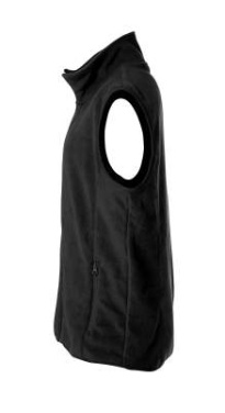 Basic Polar Vest – fleece, musta - Clique (3)