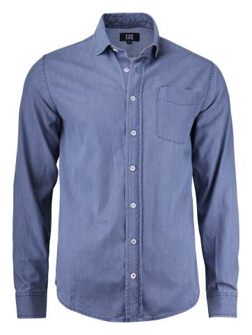 Ellensburg Denim – paita (miehille), Denim sininen - Cutter & Buck (1)