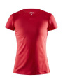 ADV Essence SS Slim – T-paita (naisille), Kirkkaan punainen