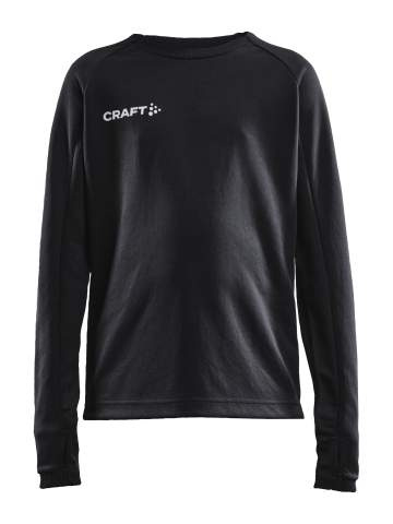 Evolve Crew Neck – collegepaita (lapsille), Musta - Craft (1)