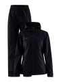 Core Explore Rain Set – housut (naisille), Musta