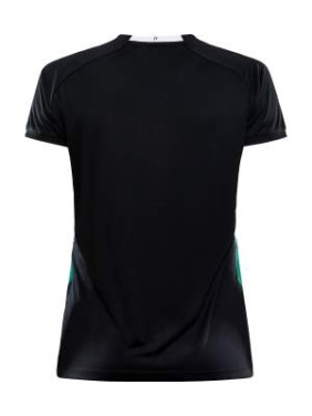 Progress 2.0 Stripe – pelipaita (naisille), Musta/Team Green - Craft (2)